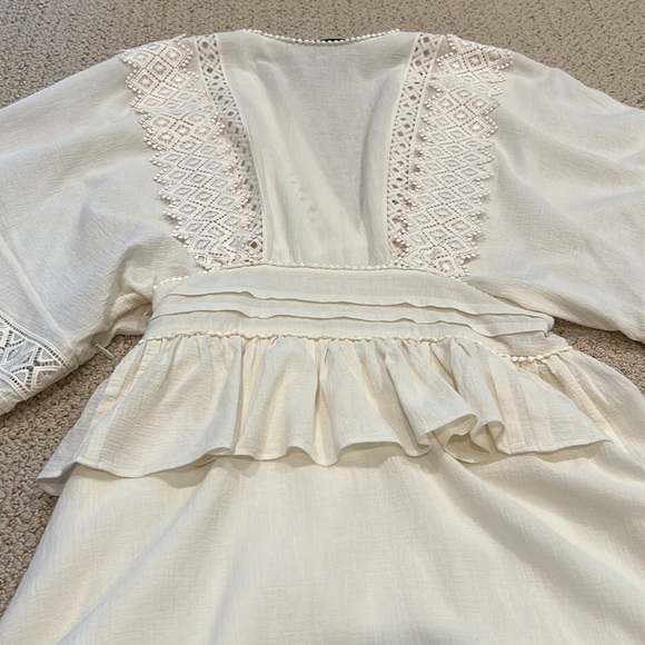 IRO FIGONS EMBROIDERED MINI DRESS size 34 - Picture 14 of 16